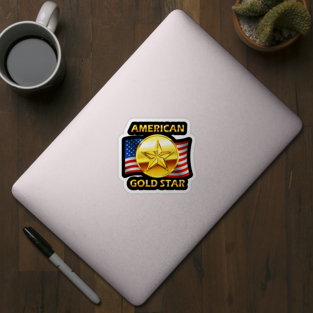 American Gold Star by Capturedtee